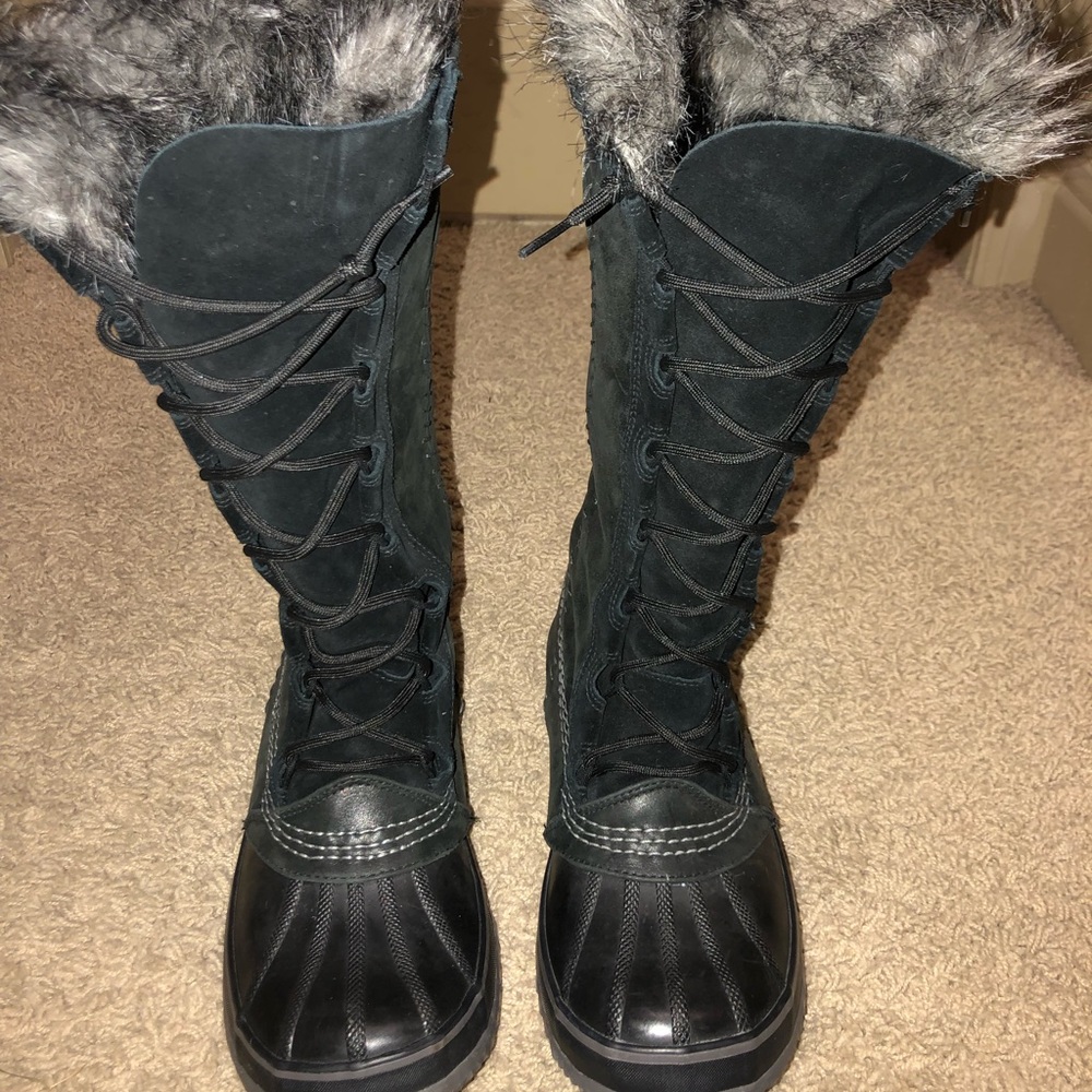 Sorel Cate the Great winter boots - Sz 10 black